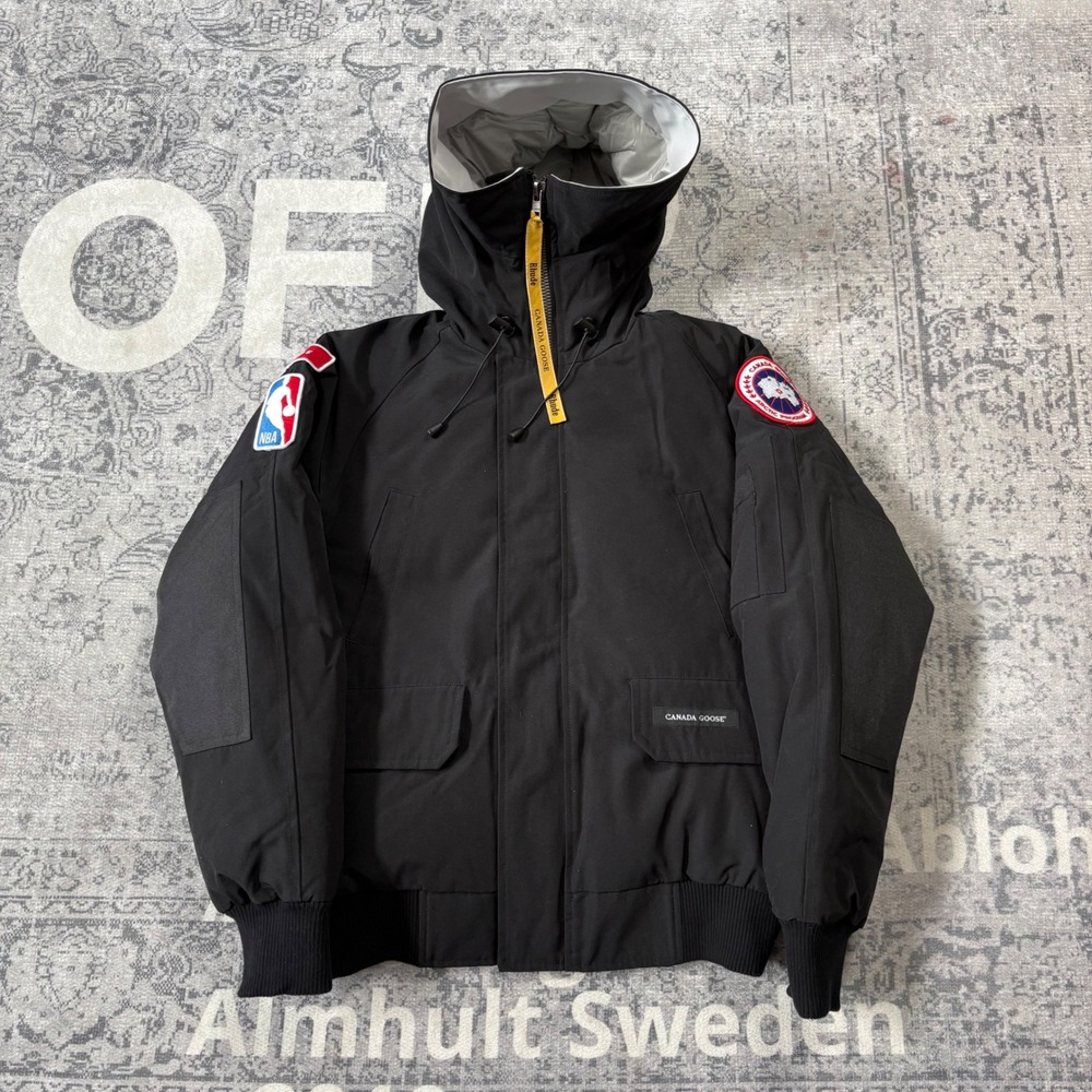 Canada Goose Rhude NBA Chilliwack Bomber Jacket Mens Small Fusion Fit Black Coat